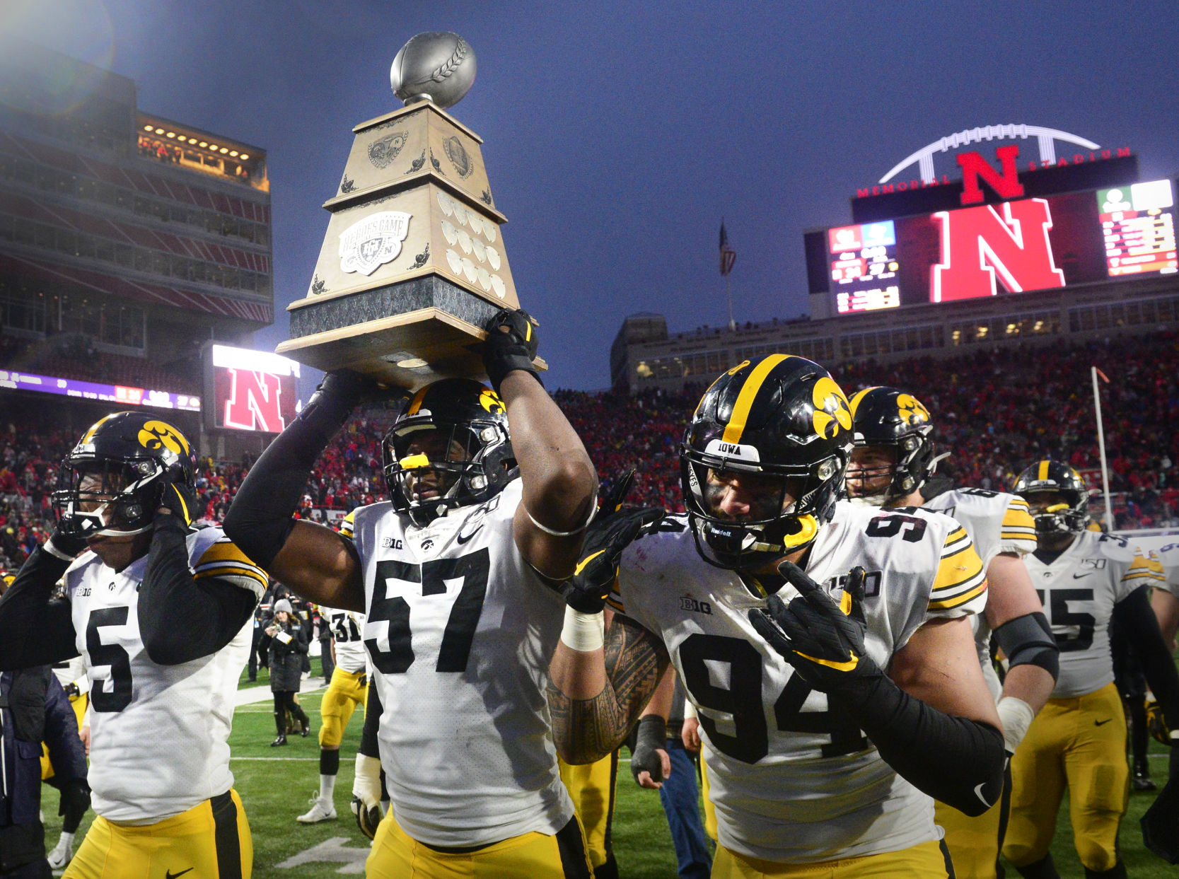 Iowa vs. Nebraska, 11.29